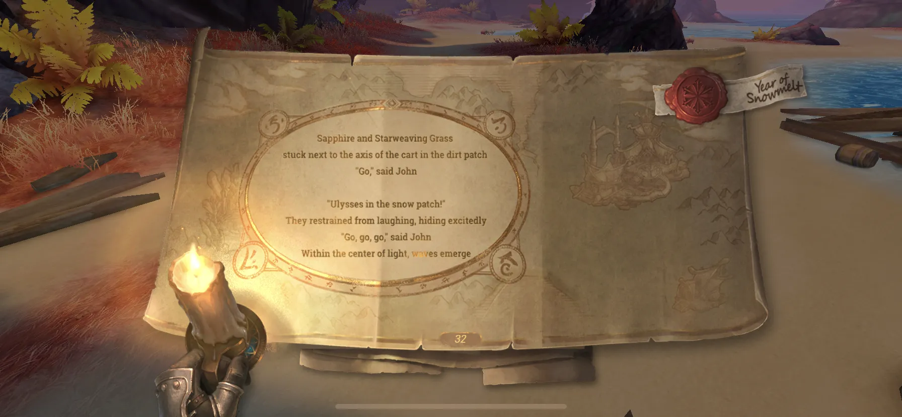 Mysterious Scroll