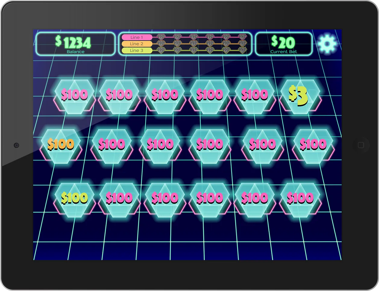 Digital lotto scratcher revealed state