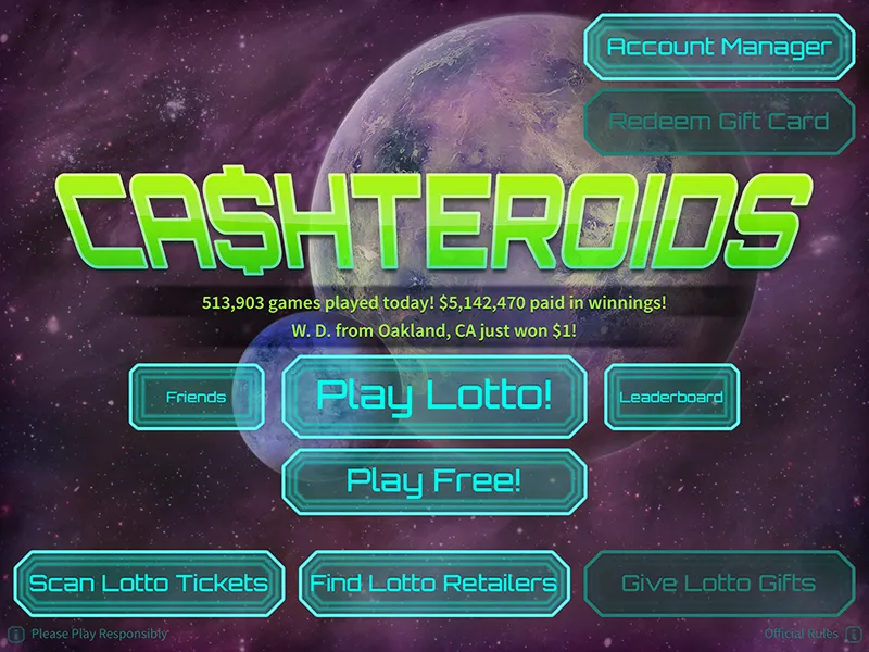 Cashteroids main