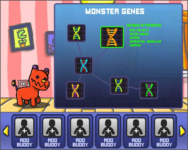 Mix and match genetics to create new Monsters