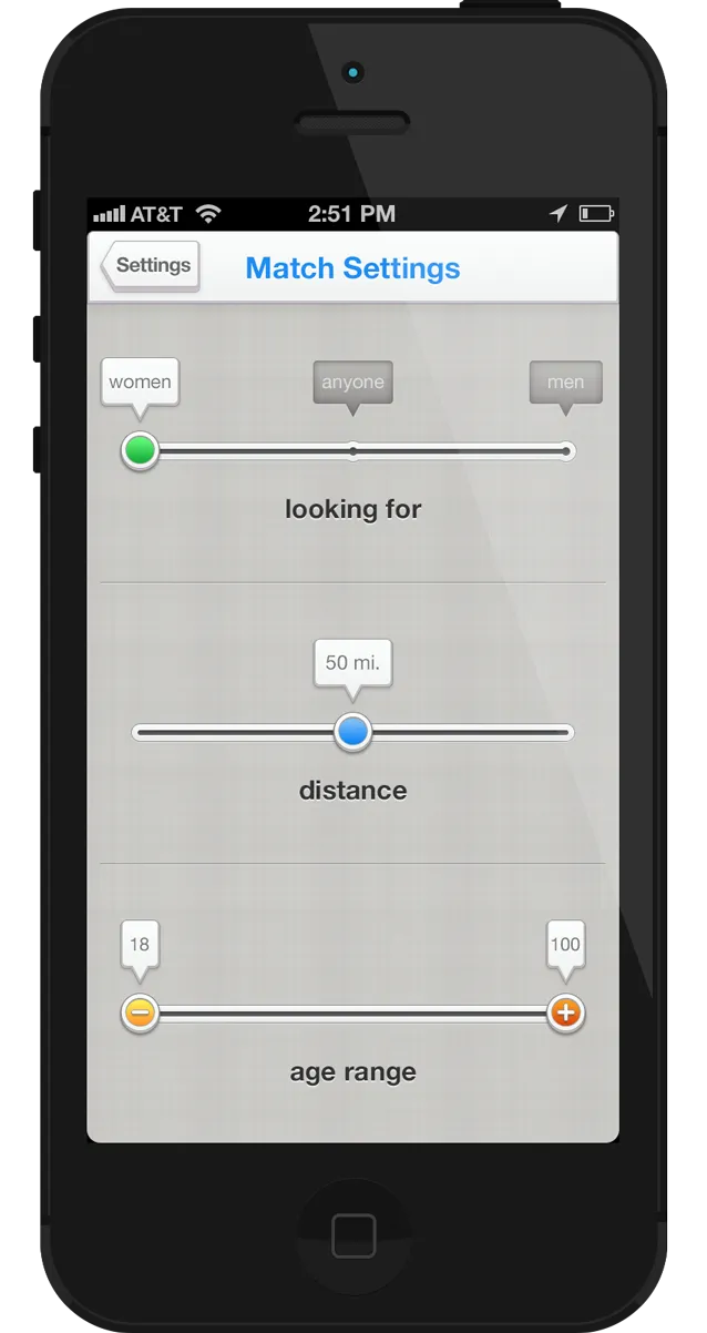 Match settings